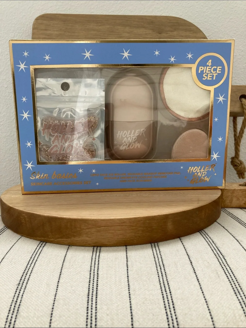 SALE! NWT Holler And Glow Skin Basics 4-Piece Set - Nude/Pink
